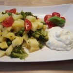 Kartoffel-Broccoli-Erbsen mit Quark für Mama