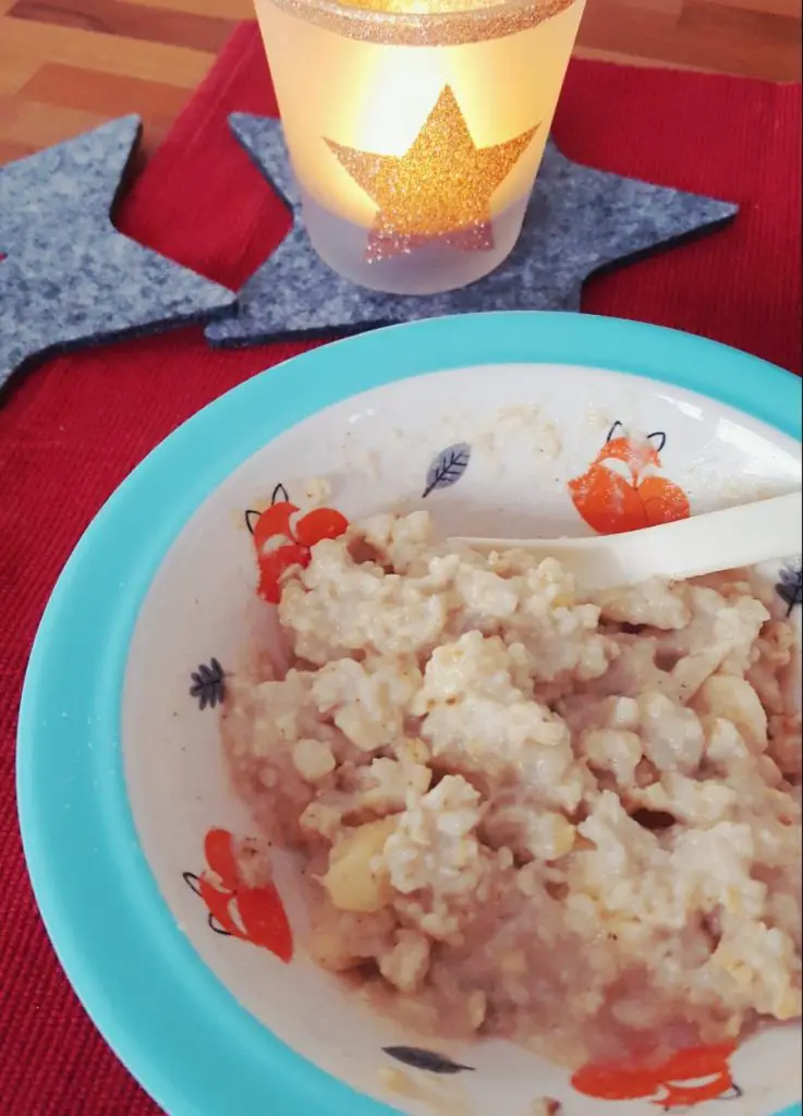 Frühstücks-Porridge Rezept für Kind, Baby, Mama
