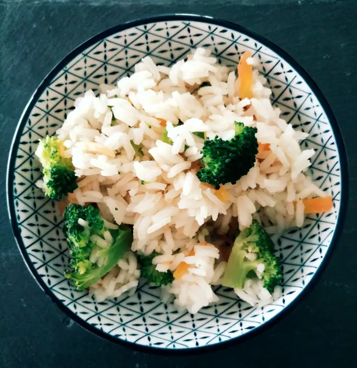 Cashew-Broccoli-Reis asiatisch