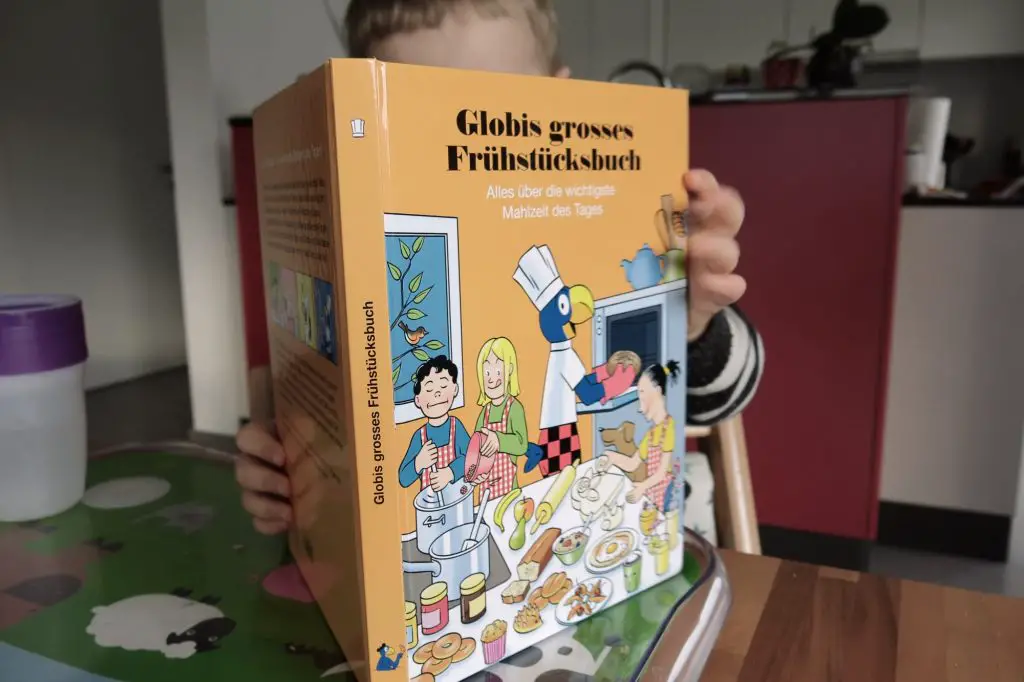 Globi Frühstücksbuch mit Kind