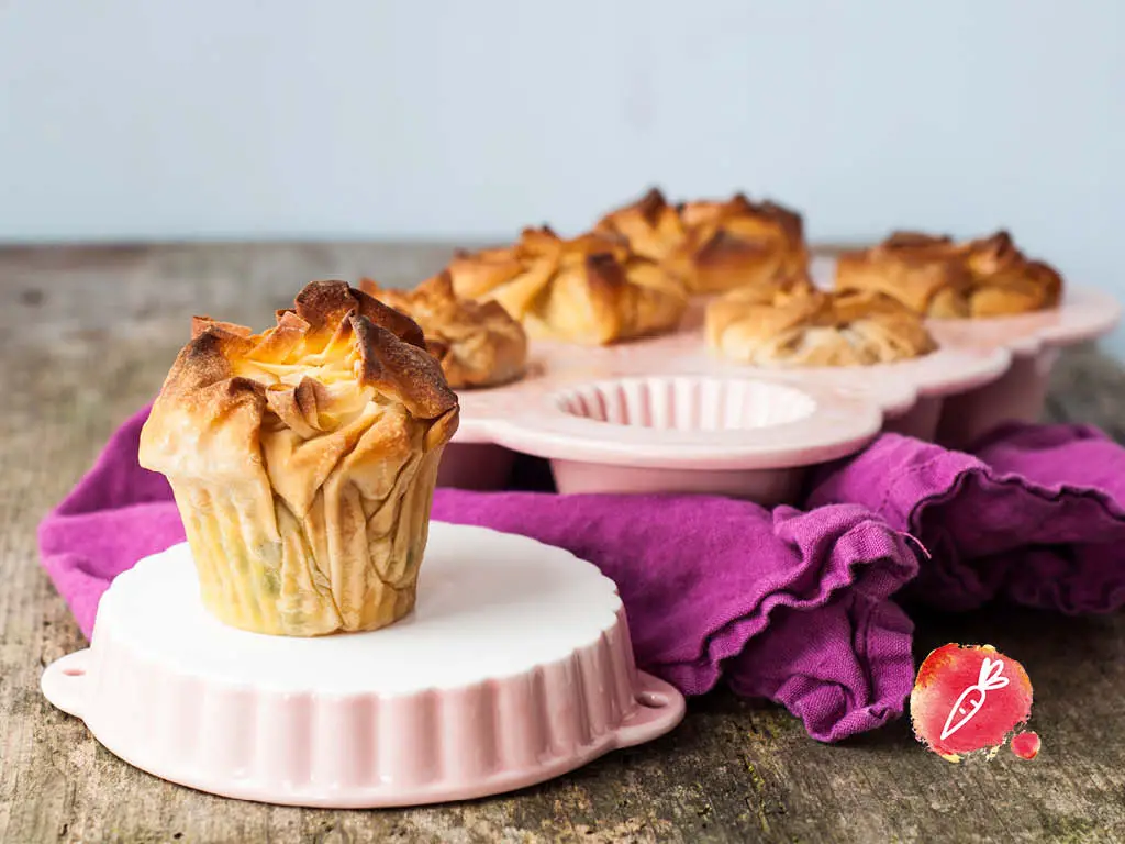 Mini Gemüsepie mit Süsskartoffeln ⋆ Miss Broccoli