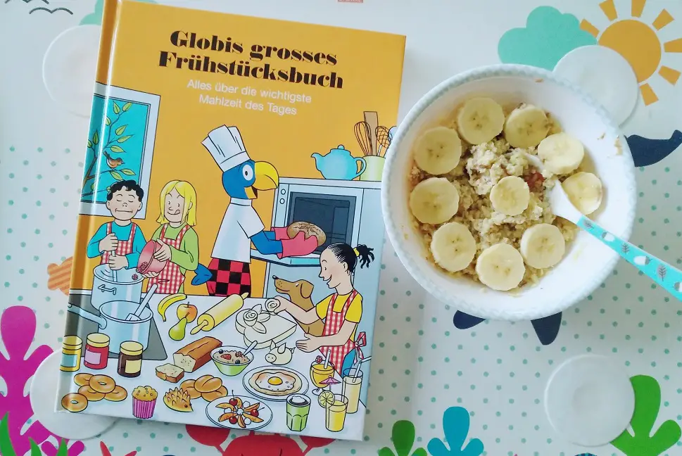 Globifrühstücksbuch mit Porridge