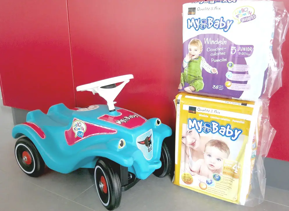 bobby car und windeln von may baby