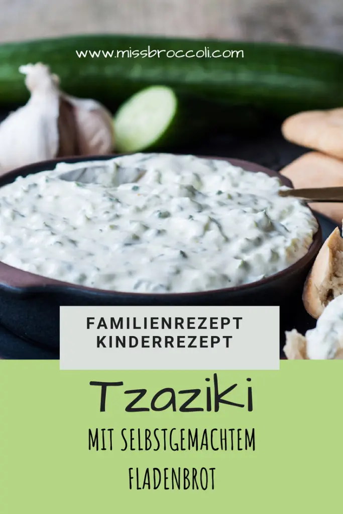 Tzatziki rezept kinder familie fladenbrot foodblog mamablog