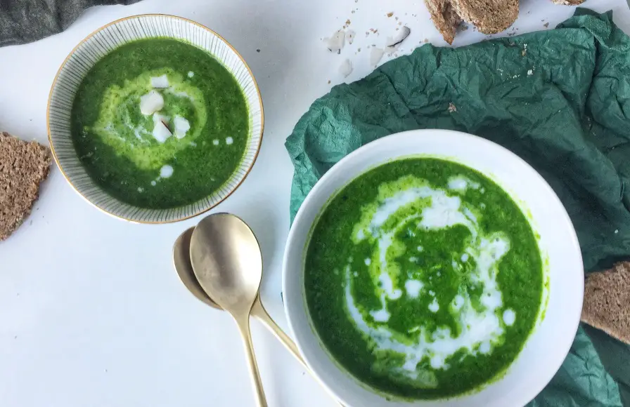 spinat broccoli detox green grün suppe spinat broccoli brokkoli gesund vegan abnehmen rezept foodblog