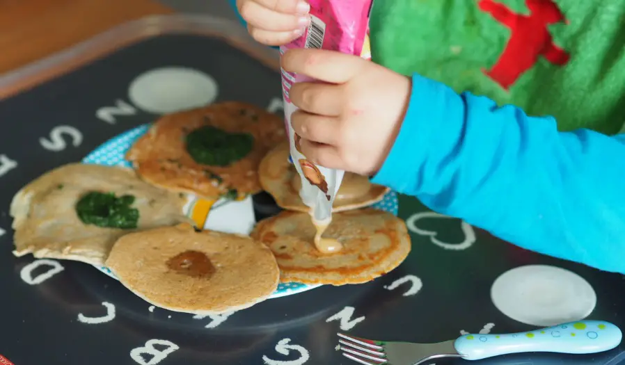 buchweizen blini pancakes rezept vegan kinder schnell apfelmus familie