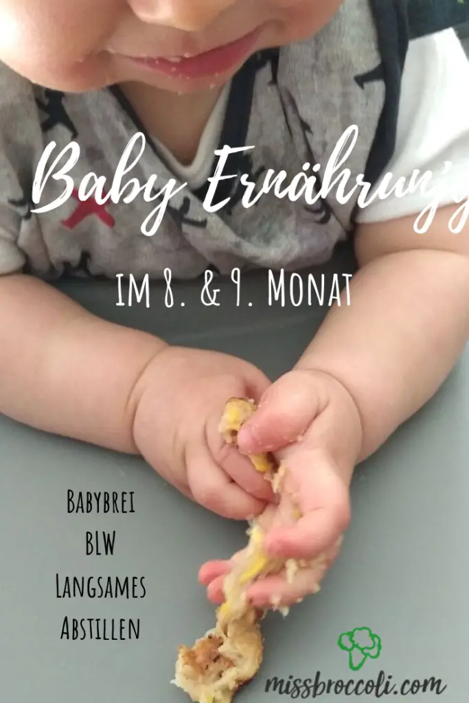 Baby Ernahrung Im 8 Und 9 Monat Miss Broccoli